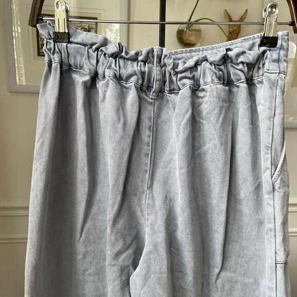 YFB Young Fabulous & Broke Wide Leg Crop Jeans Pants S - Picture 5 of 8